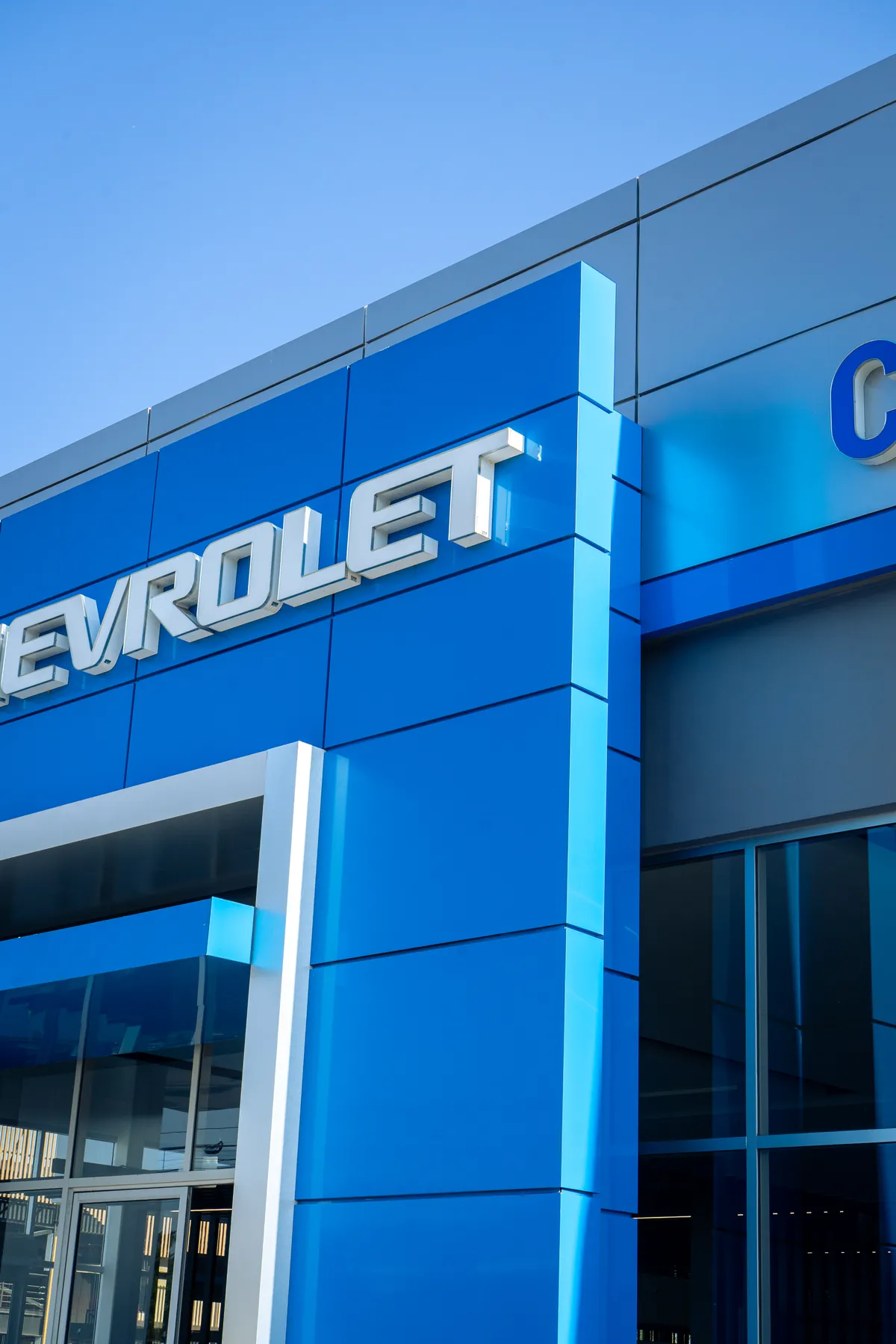 Letras 3D Chevrolet en acero inoxidable